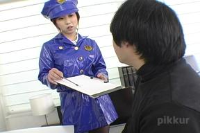 MINI SHIRT POLICE YUI Yui Kazaki 02